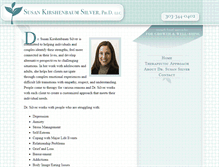 Tablet Screenshot of drsusansilver.com